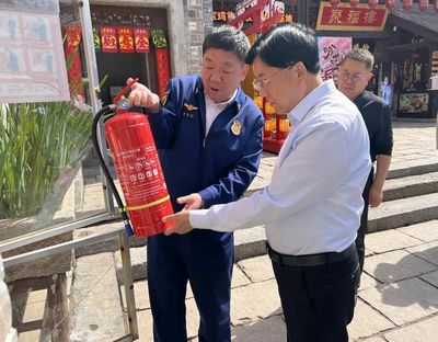 王潤軍調(diào)研檢查重點商貿(mào)項目及節(jié)前安全生產(chǎn)工作，強調(diào)消防檢測服務(wù)的重要性